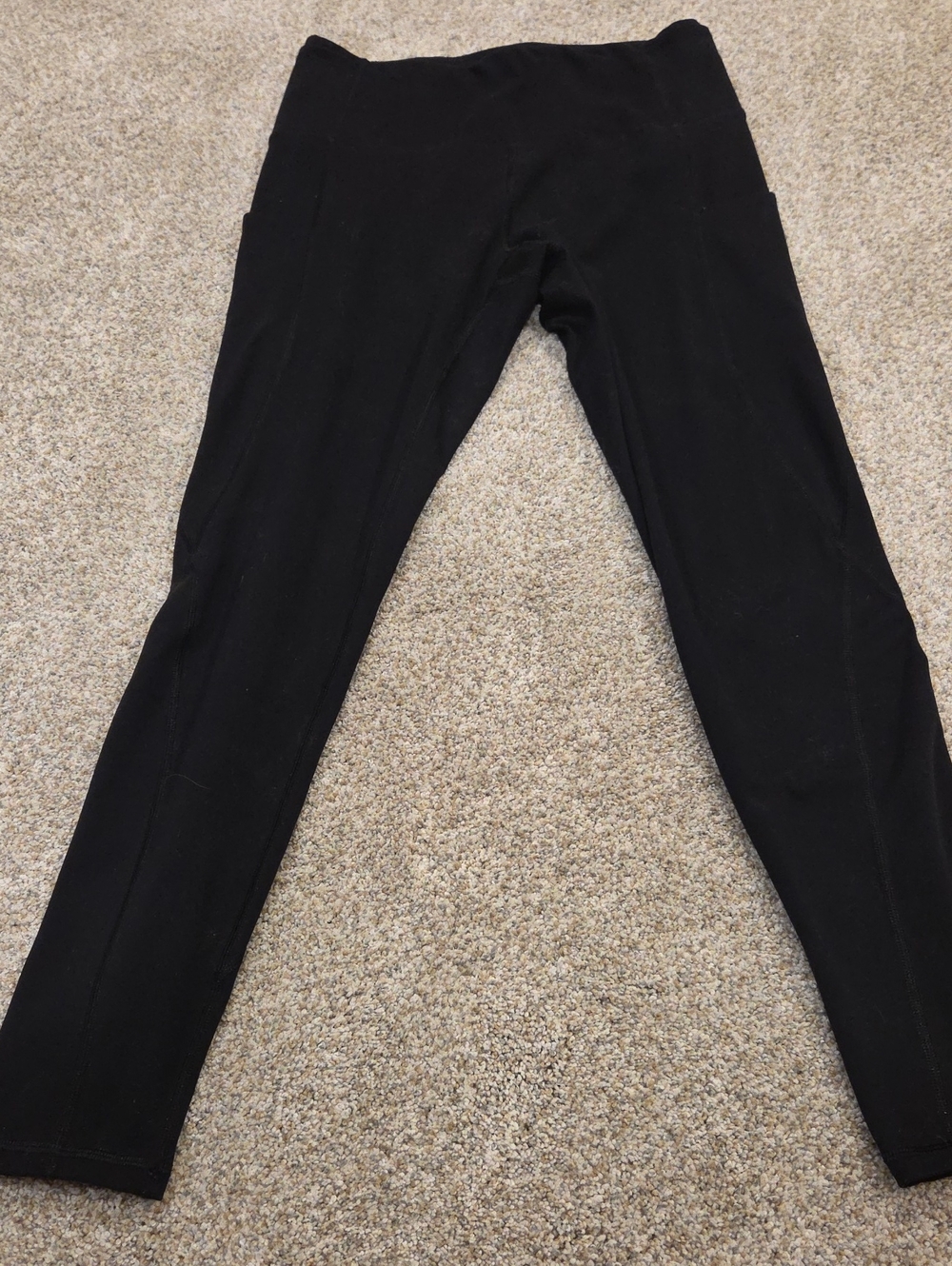 Iuga Black Athletic Leggings Size Large. 7